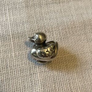 Pandora Silver Duck Sterling Silver Ale 925